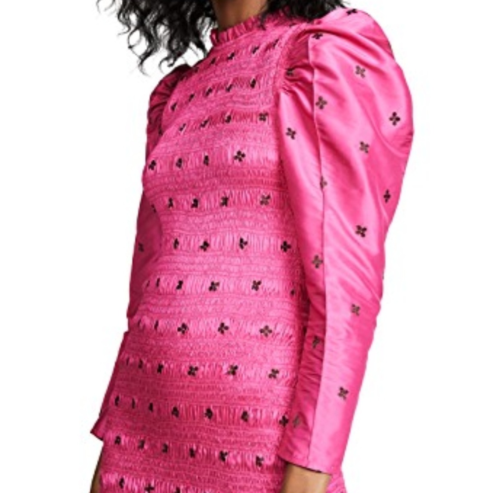 Ulla Johnson Aurele Dress in Fuschia